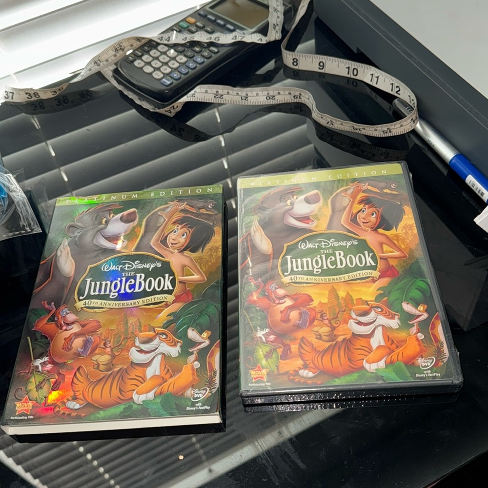 The Jungle Book (Two-Disc 40th Anniversary Platinum Edition) DVDs NEW